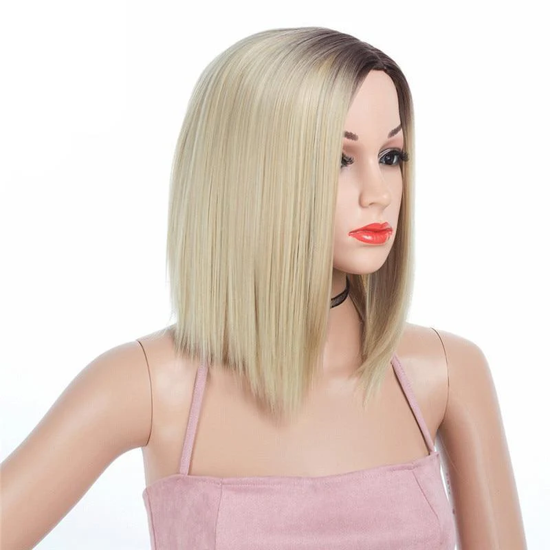 14 Inches Short Straight Wig - Image 2