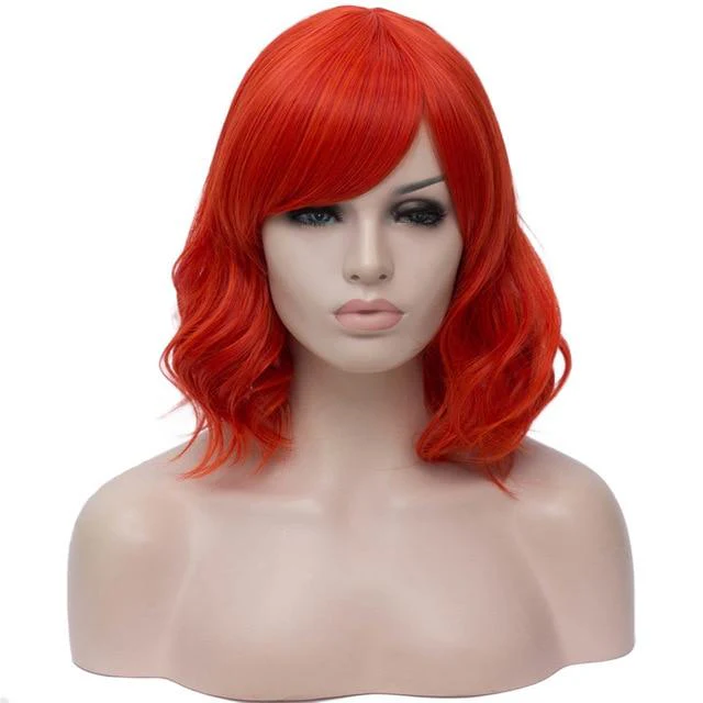 14 Inches Short Wig with Bangs - Image 2