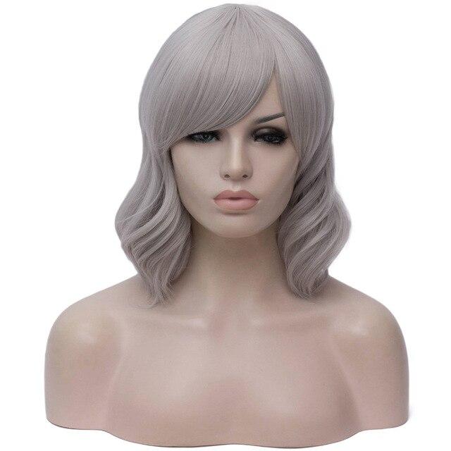 14 Inches Short Wig with Bangs - Image 5