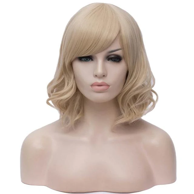 14 Inches Short Wig with Bangs - Image 6