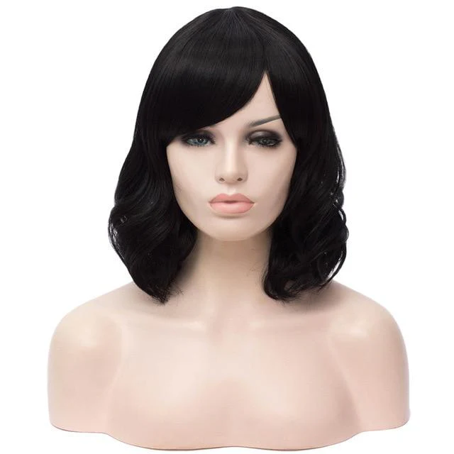 14 Inches Short Wig with Bangs - Image 7