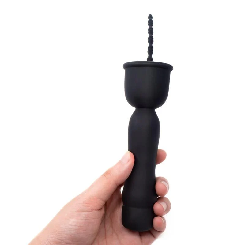 16-Speed Rotating Vibration Penis Plug - Image 3