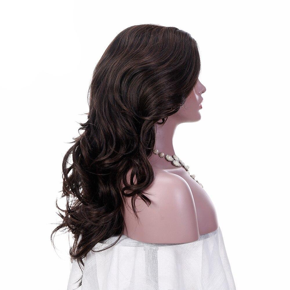 24 Inches Brown Long Wavy Wig - Image 2