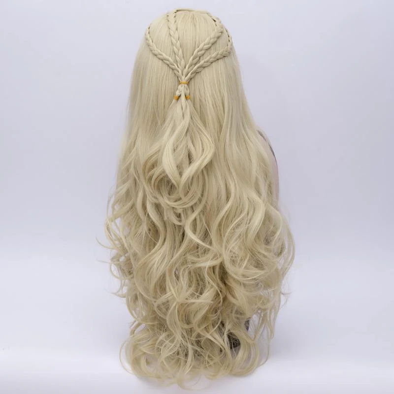 26 Inches Long Curly Braided Wig - Image 3