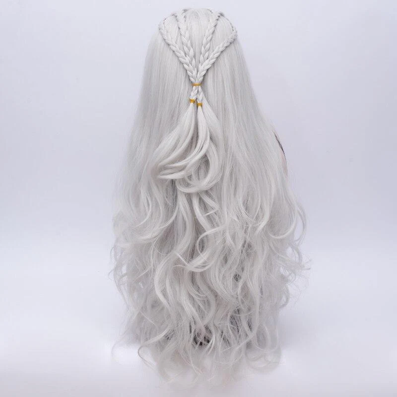 26 Inches Long Curly Braided Wig - Image 5