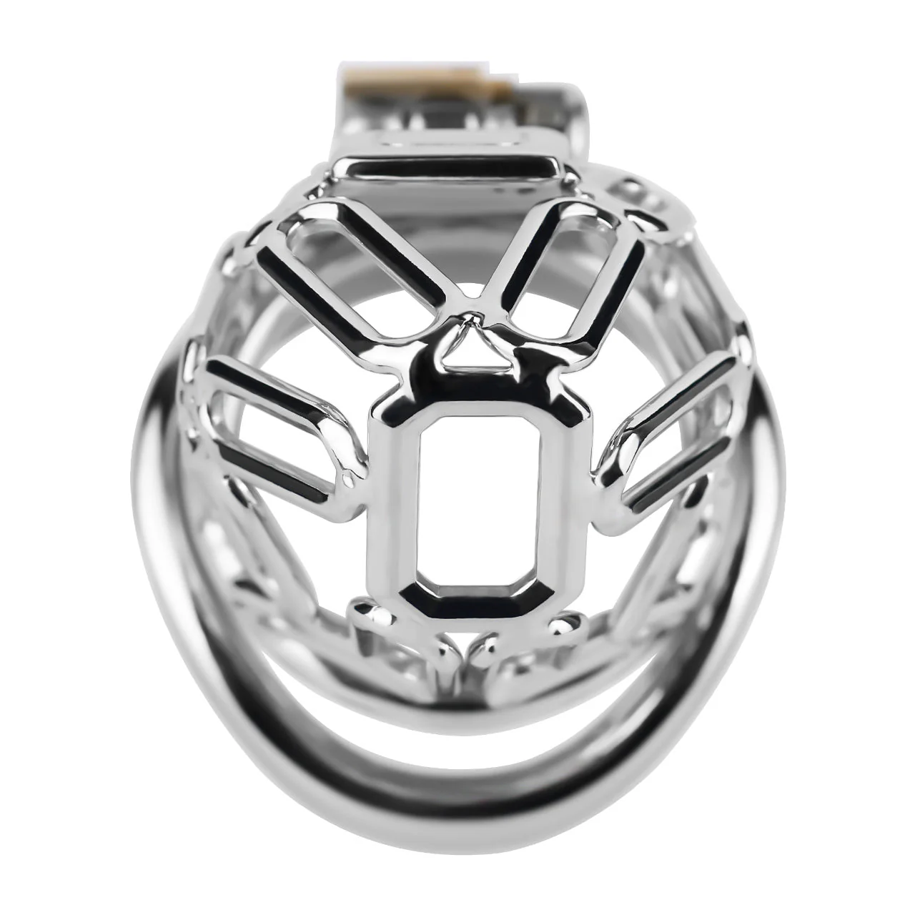 304 Stainless Steel Male Chastity Cage - Image 14
