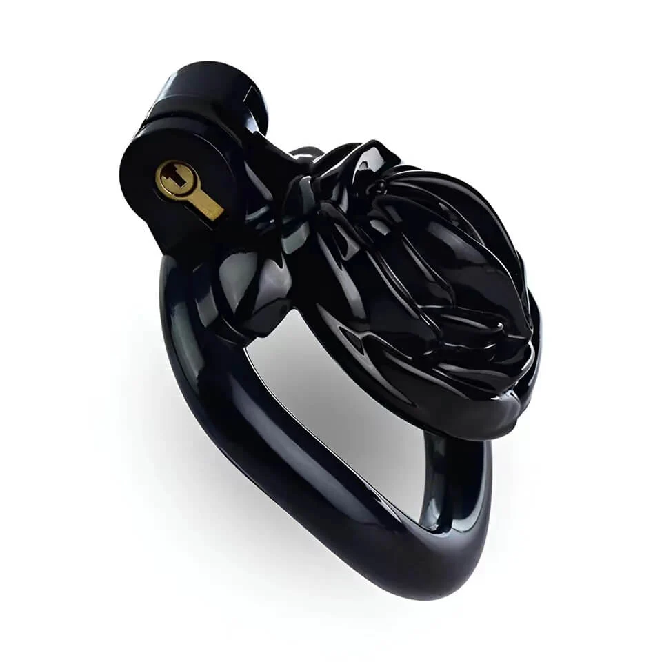 3D Small Sissy Rose Chastity Cage - Image 9