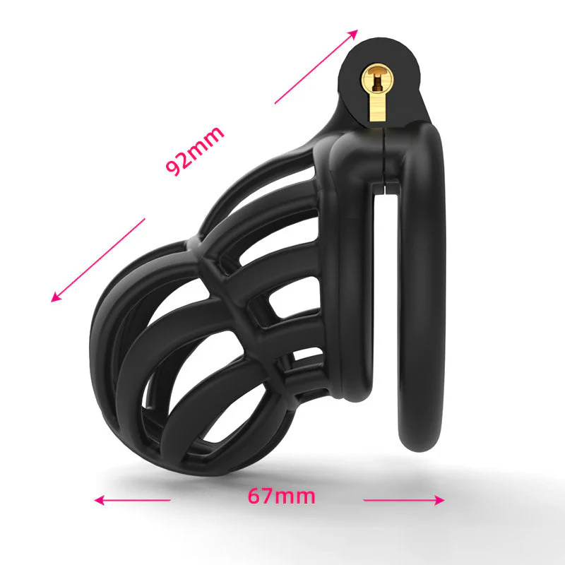 3D Stegosaurus Narrow Face Chastity Device Kit - Image 2