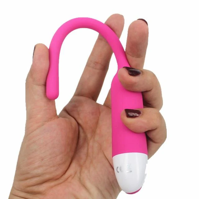 7-Speed Black Vibrating Silicone Penis Plug - Image 4