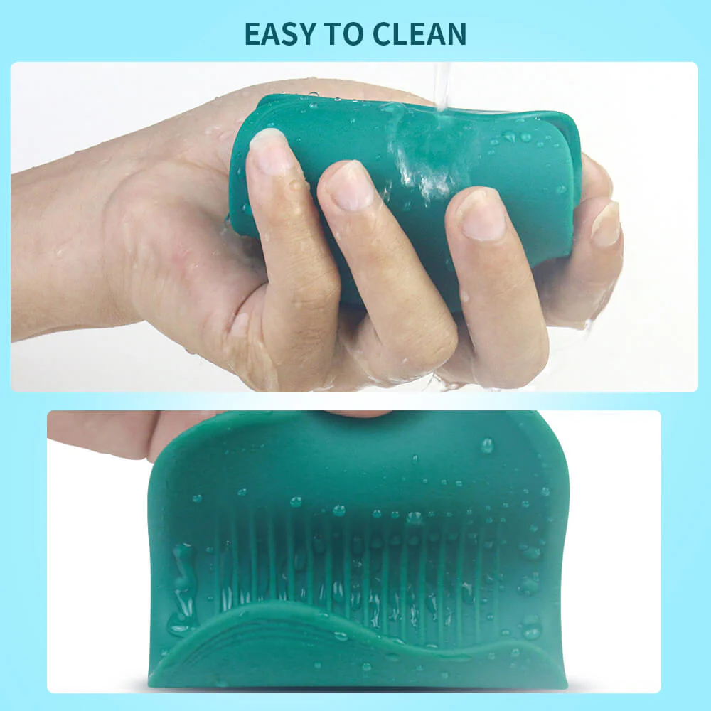 9 Vibration Half Wrapped Penis Exercise Cup - Image 5