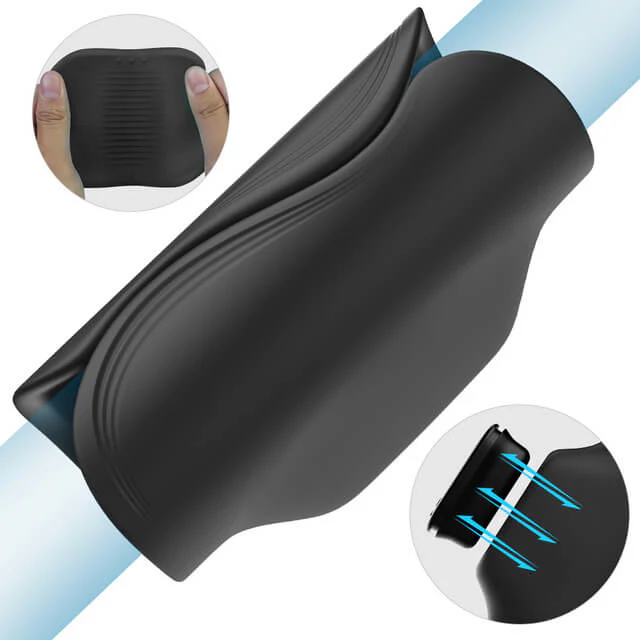 9 Vibration Half Wrapped Penis Exercise Cup - Image 6