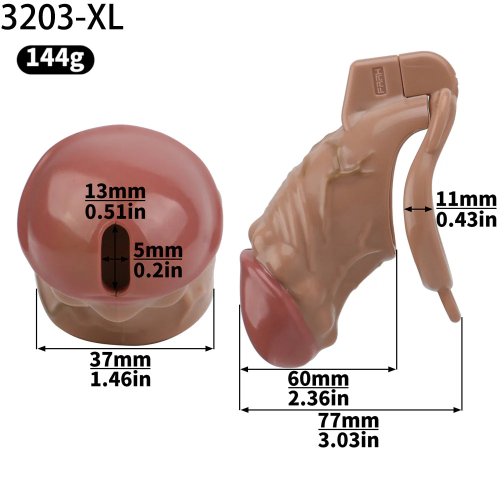 ABS Penis Chastity Lock - Image 11