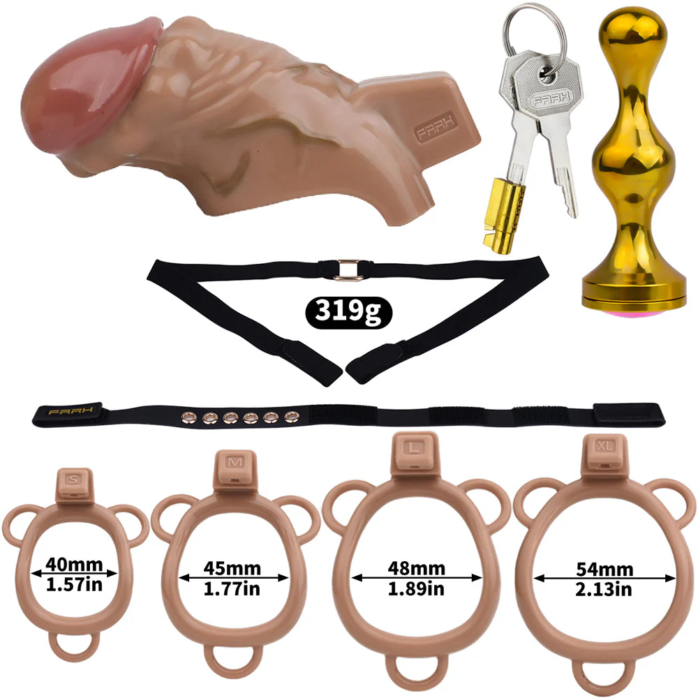 ABS Penis Chastity Lock - Image 16