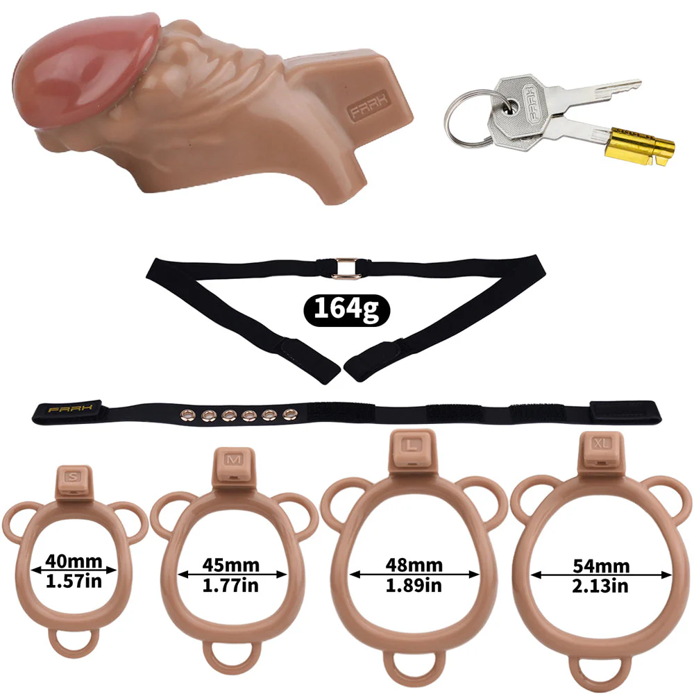 ABS Penis Chastity Lock - Image 17