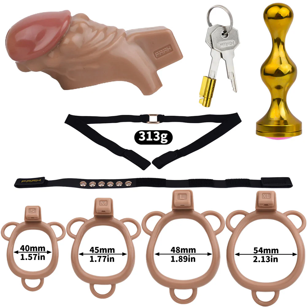 ABS Penis Chastity Lock - Image 19