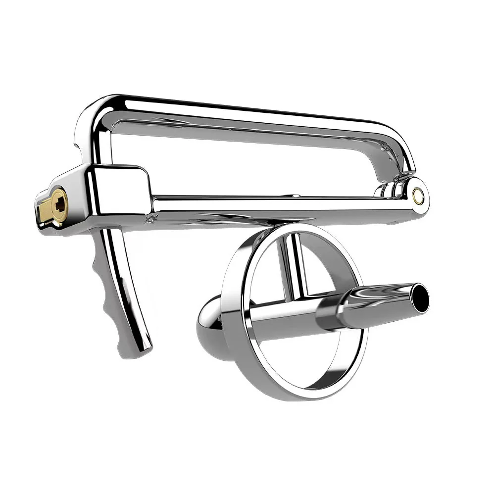 Adjustable Cock Cage With Urethral