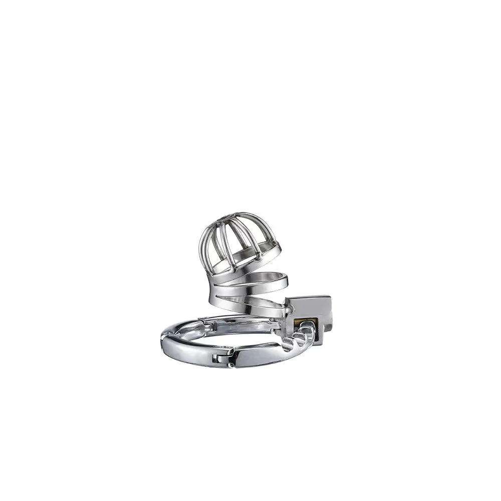 Adjustable Steel Chastity Lock - Image 10