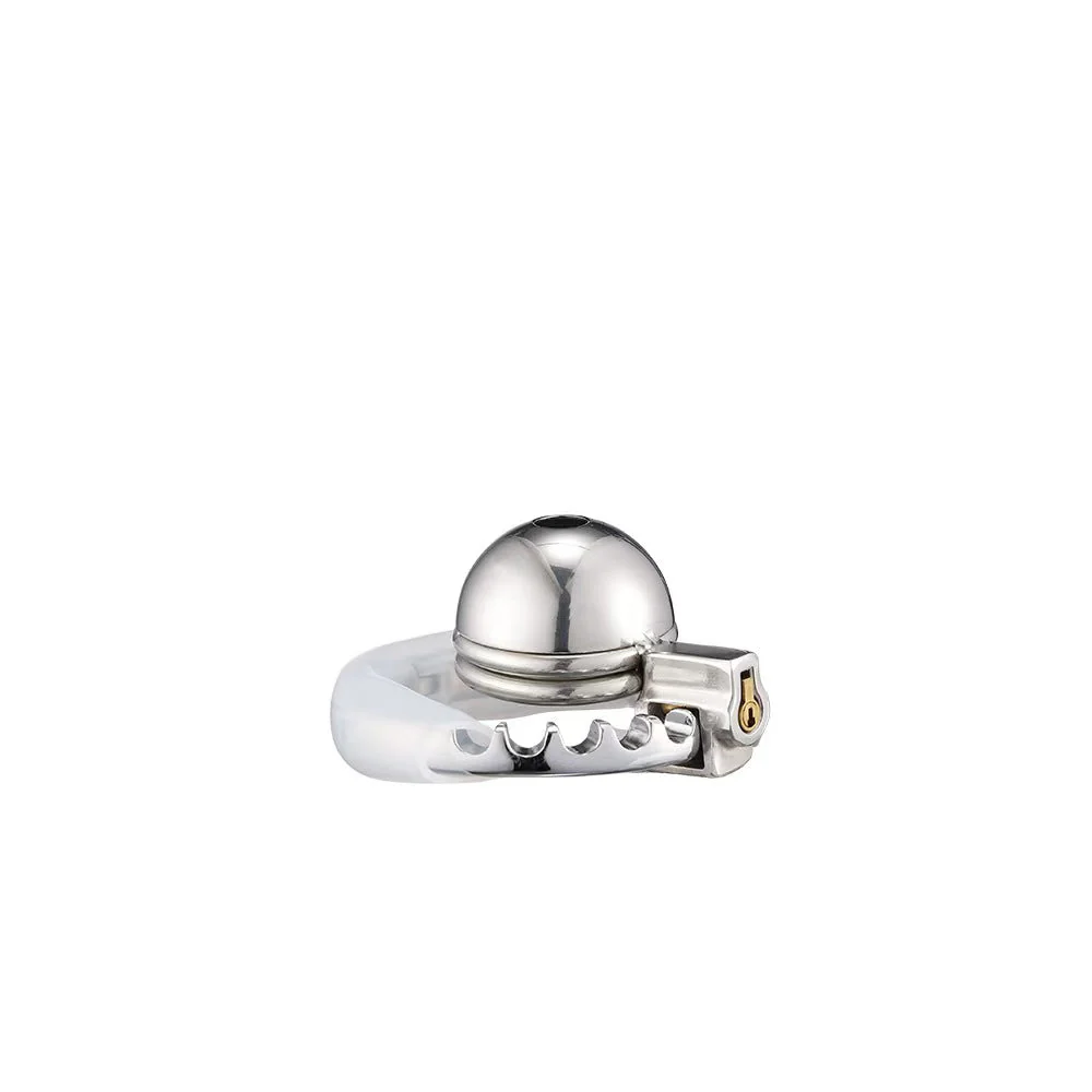 Adjustable Steel Chastity Lock - Image 12
