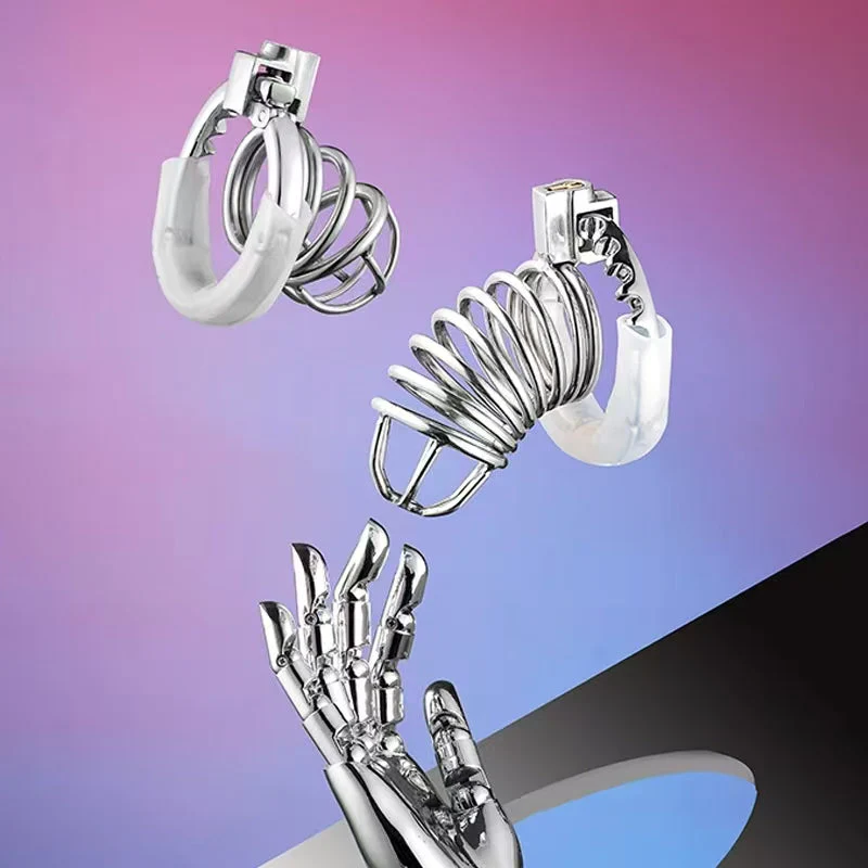 Adjustable Steel Chastity Lock - Image 7