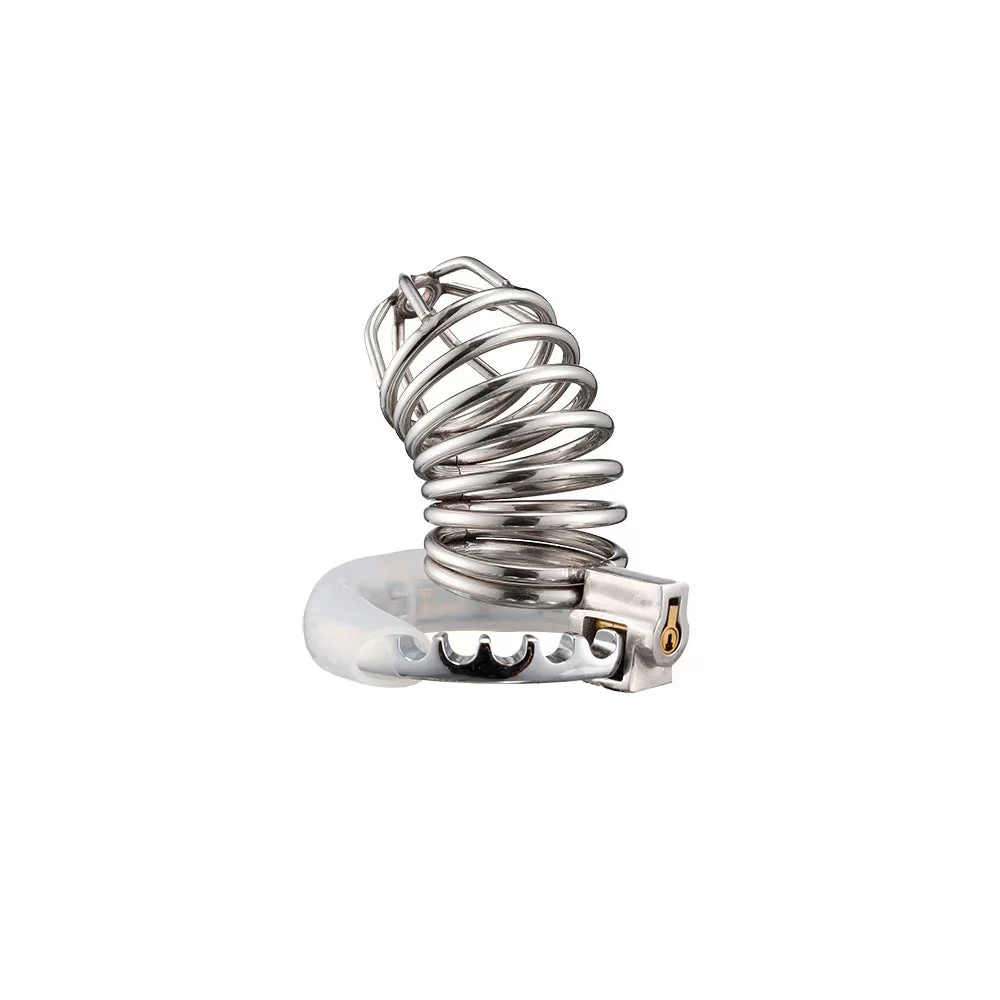 Adjustable Steel Chastity Lock - Image 8