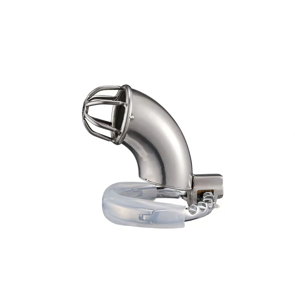 Adjustable Steel Chastity Lock - Image 9