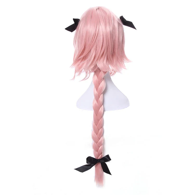 Adorable Pink Ponytail Lace Wig - Image 2