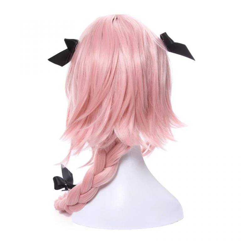 Adorable Pink Ponytail Lace Wig - Image 3