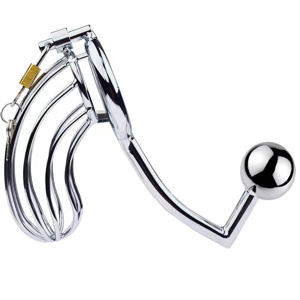 Anal Hook Set Ring Hook Banana Chastity Device - Image 3