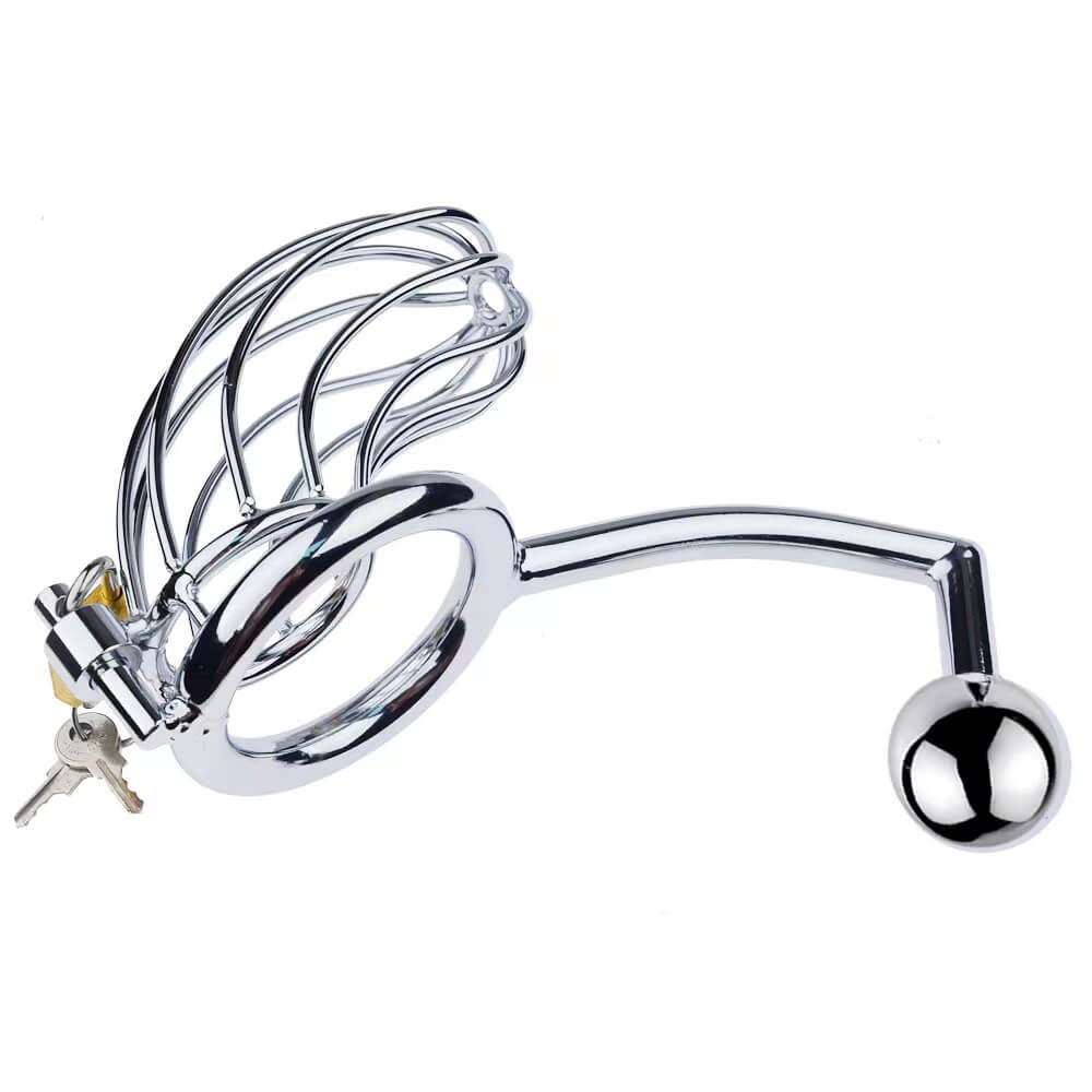 Anal Hook Set Ring Hook Banana Chastity Device - Image 4