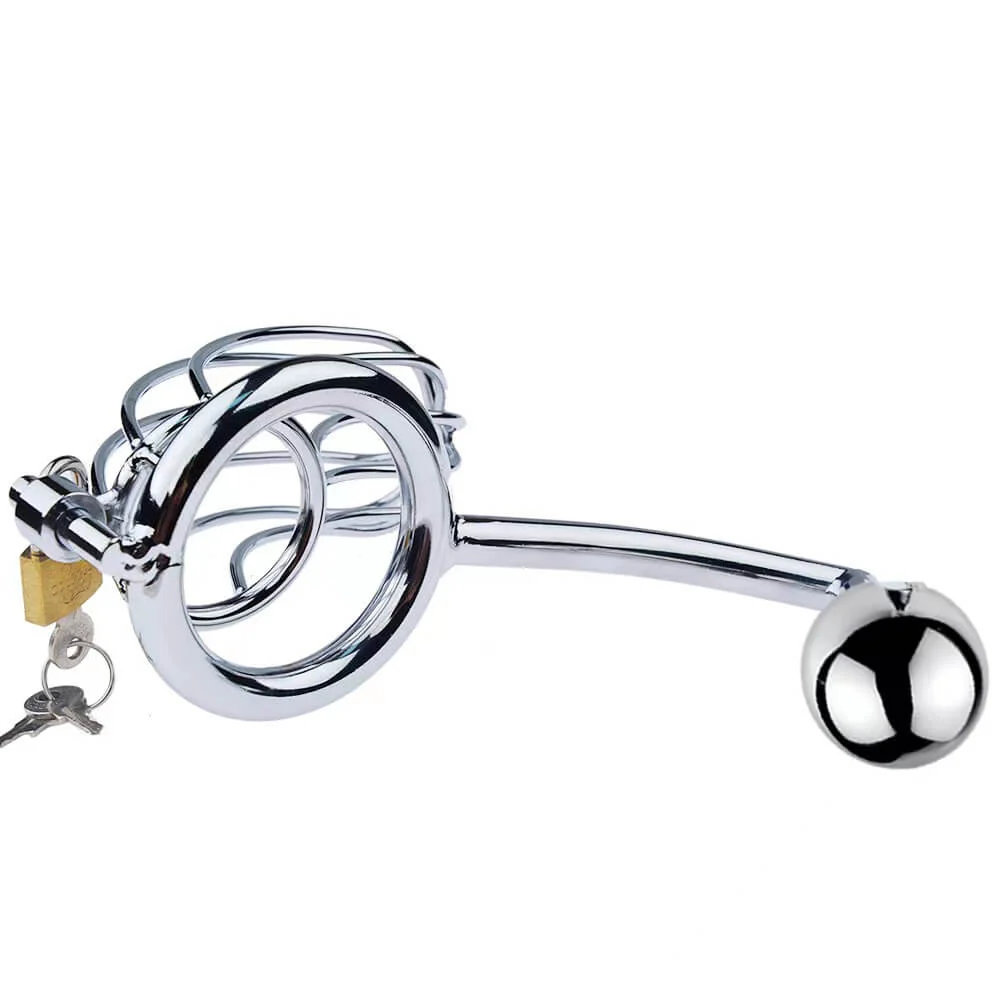 Anal Hook Set Ring Hook Banana Chastity Device - Image 5
