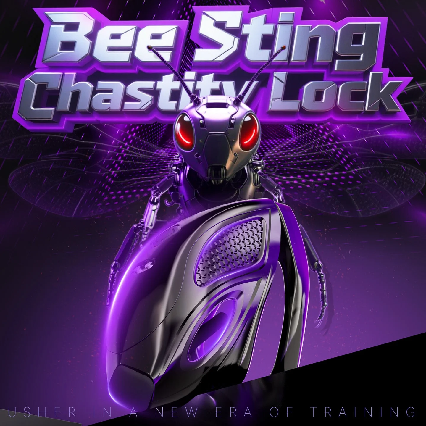App Controlled Electric Shock Chastity Cage