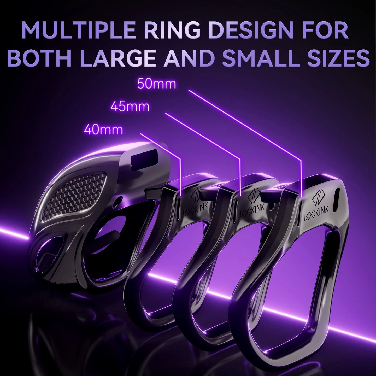 App Controlled Electric Shock Chastity Cage - Image 3