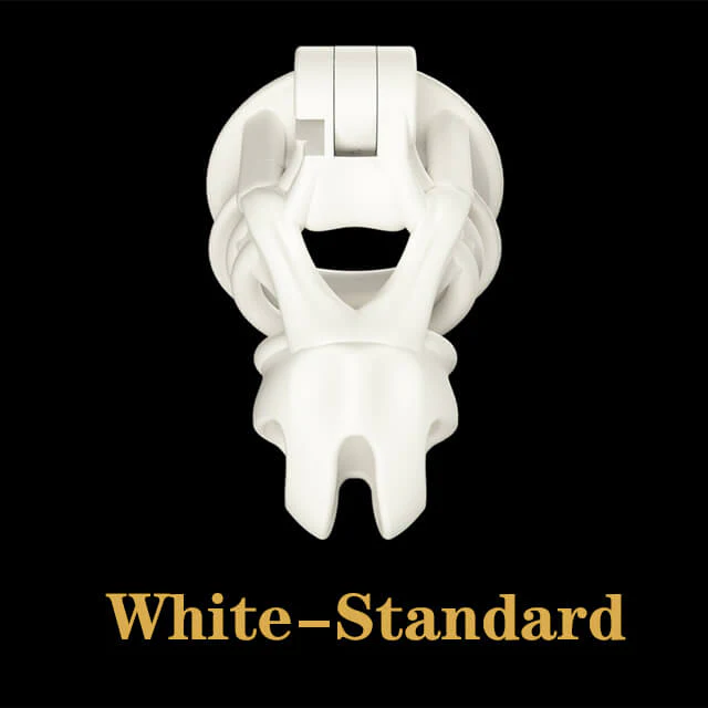 Arc Mamba Chastity Cage Chastity Device with 4 Rings - Image 9