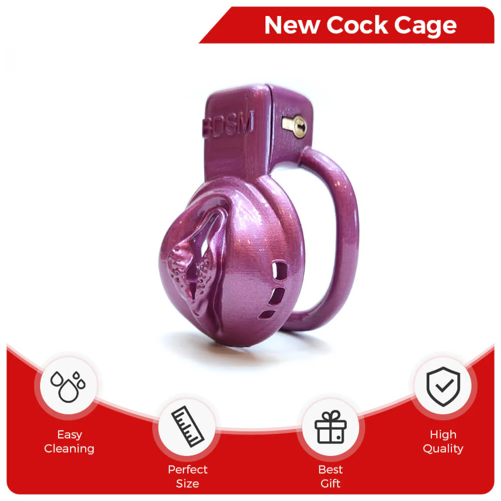 BDSM Vaginal Chastity Devices Cage - Image 5