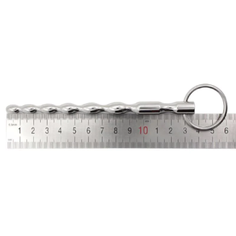 Beaded Stainless Steel Urethral Sound 2pcs Set - Image 4