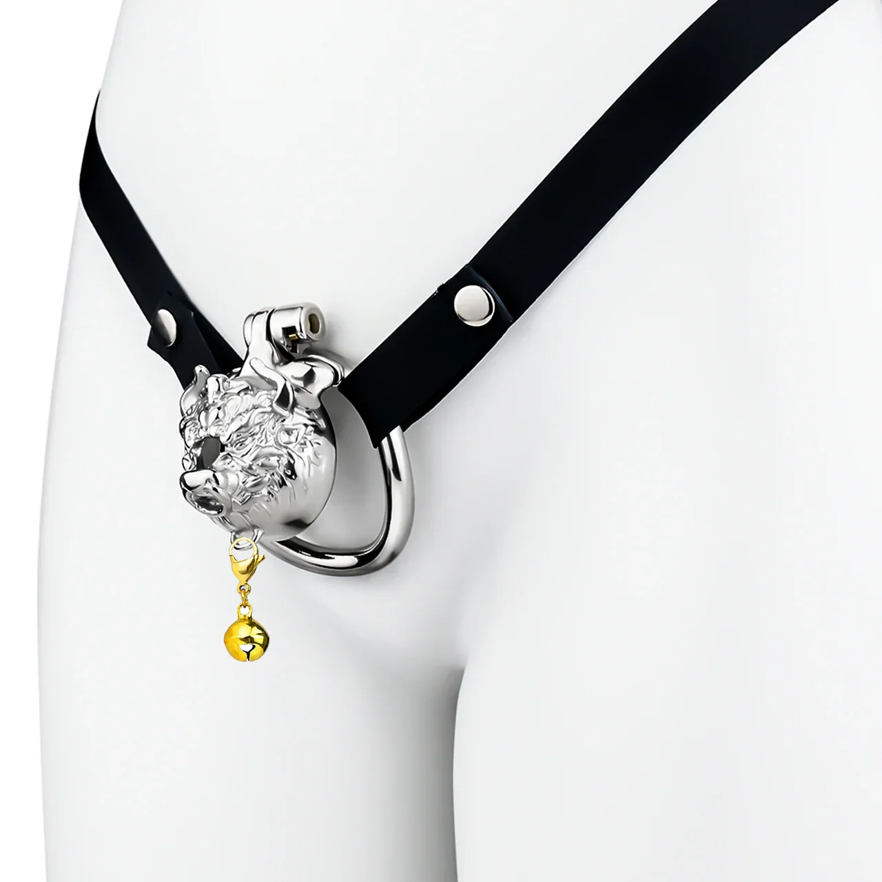 Beast Penis Locker With Chastity Bell - Image 9