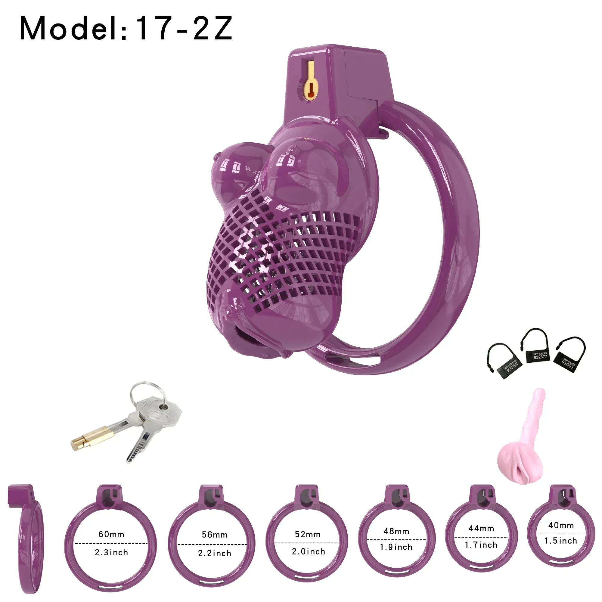 BIG BOOBS Male Chastity Cage - Image 15