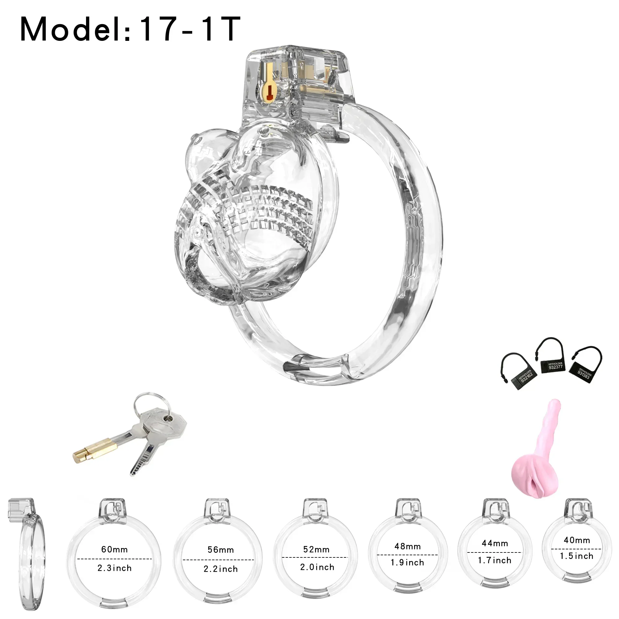 BIG BOOBS Male Chastity Cage - Image 17