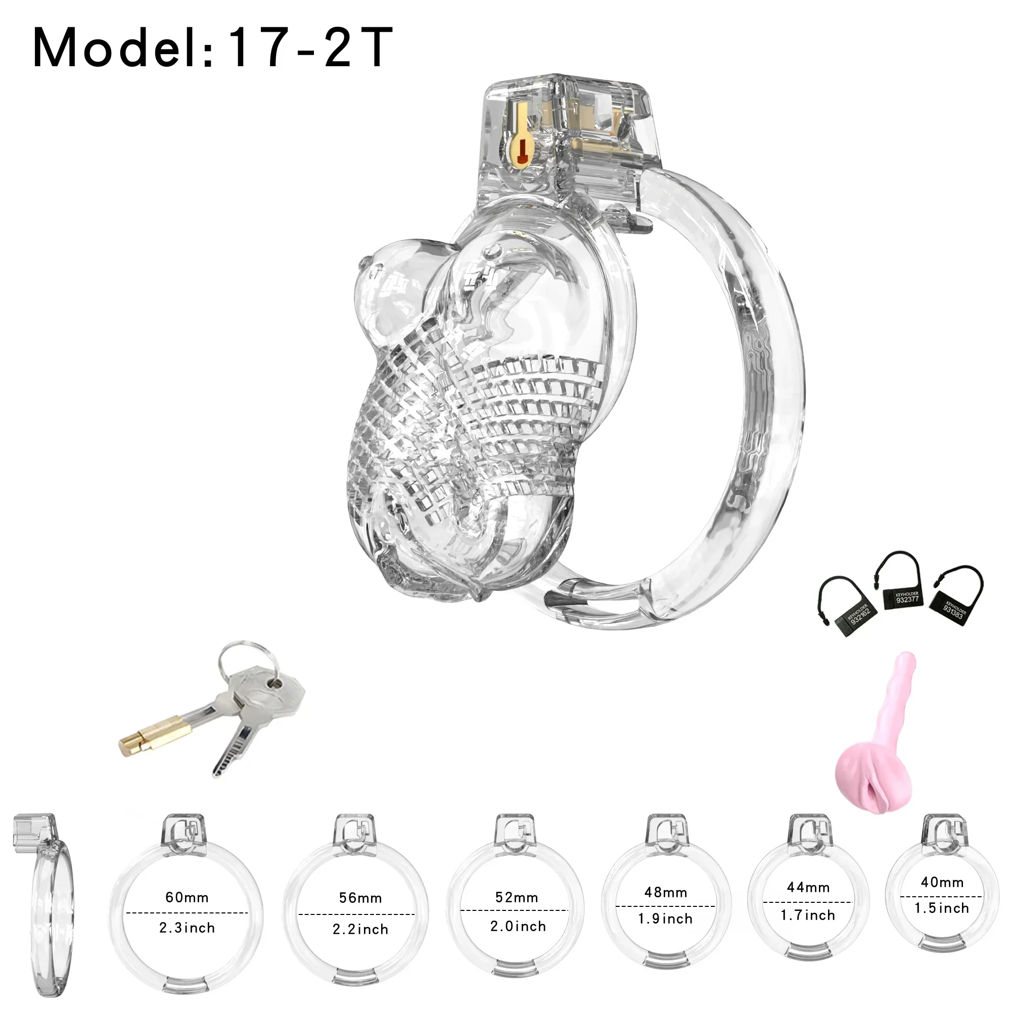 BIG BOOBS Male Chastity Cage - Image 18