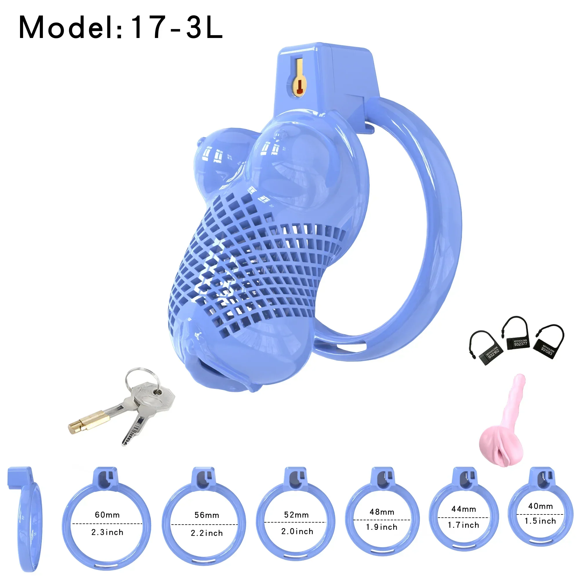 BIG BOOBS Male Chastity Cage - Image 22