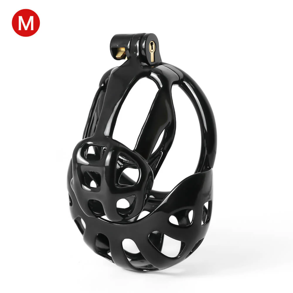 Black Mamba Chastity Cage With Balls Cage - Image 6