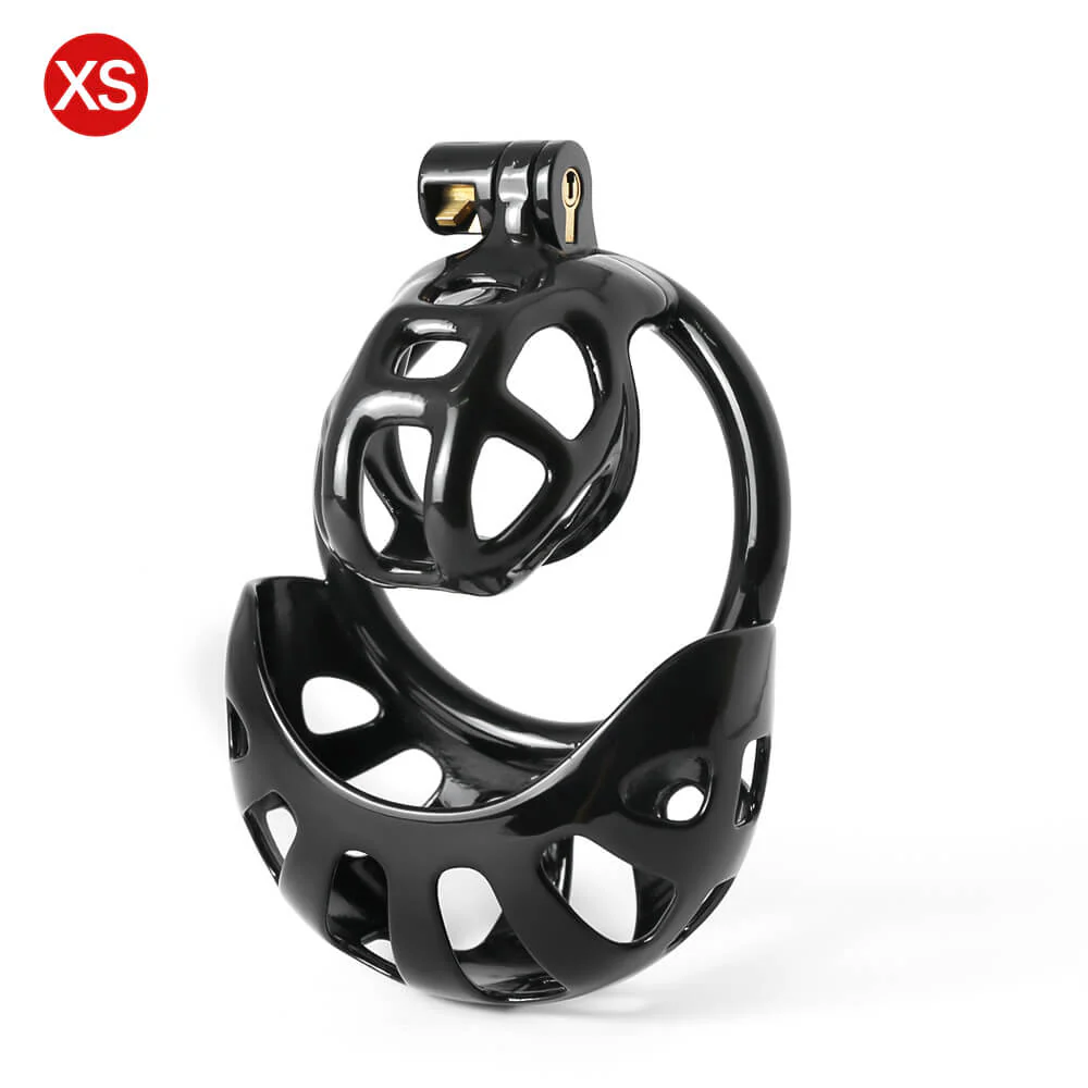 Black Mamba Chastity Cage With Balls Cage - Image 8