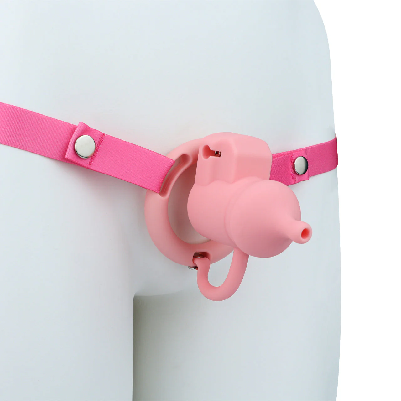Bottle Silicone Chastity Cage