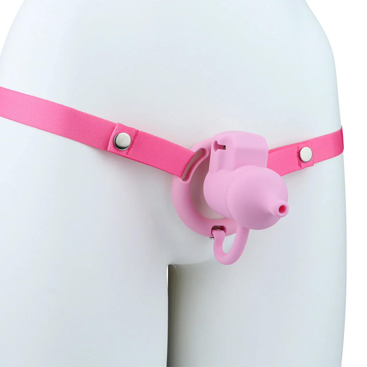 Bottle Silicone Chastity Cage - Image 9