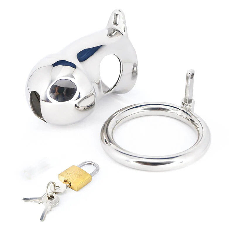 CBT Metal Chastity Device - Image 5