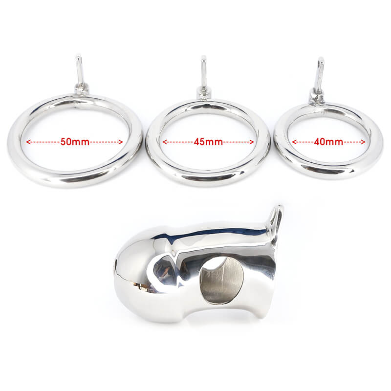 CBT Metal Chastity Device - Image 7