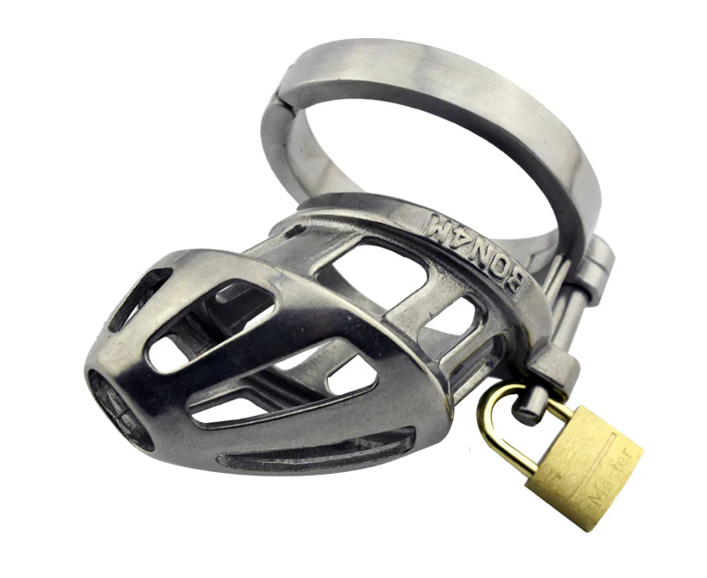 CC70 Retro chastity lock for men - Image 3