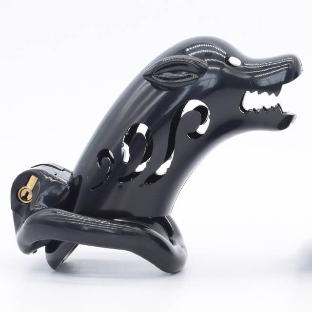 CC89 Cub Shaped Penis Cage Animal Cock Rings - Image 2