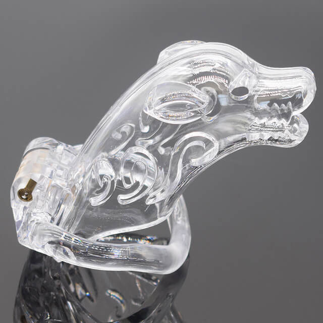 CC89 Cub Shaped Penis Cage Animal Cock Rings - Image 5