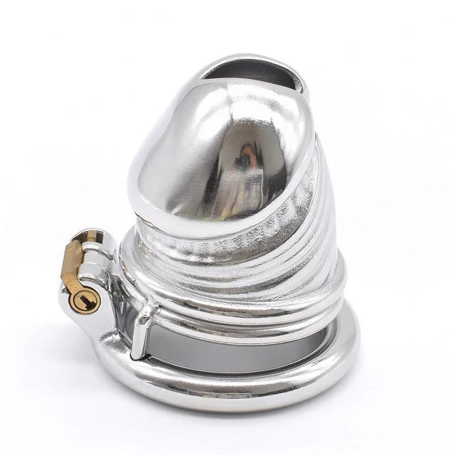 Chastity Cage 37mm with Male Bondage Belt CC82 - Image 5